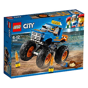 Đồ chơi LEGO City – Xe tải quái vật (Monster Truck 60180)